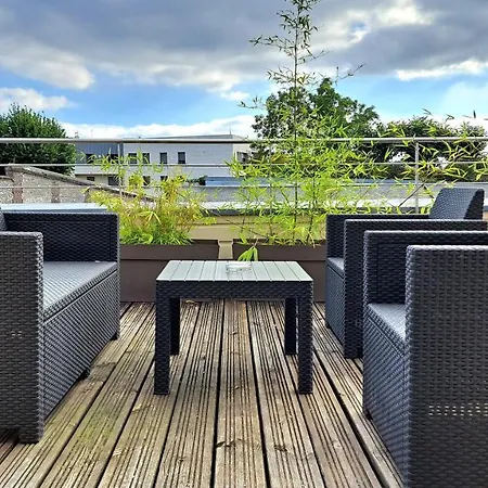 Le Canyon Centre By Myfrenchpat Terrasse & Parking شقة *