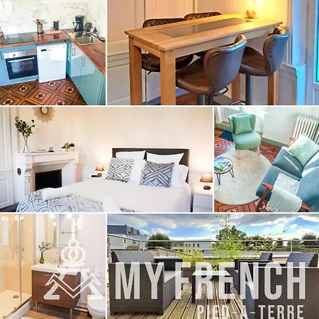 Le Canyon Centre By Myfrenchpat Terrasse & Parking شقة روان